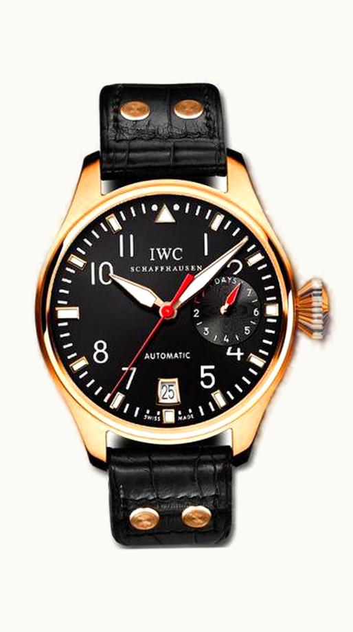 IWC Big Pilot Rose Gold / Black / Rabat