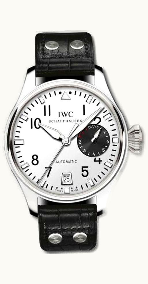 IWC Big Pilot Platinum / Silver / Tourneau