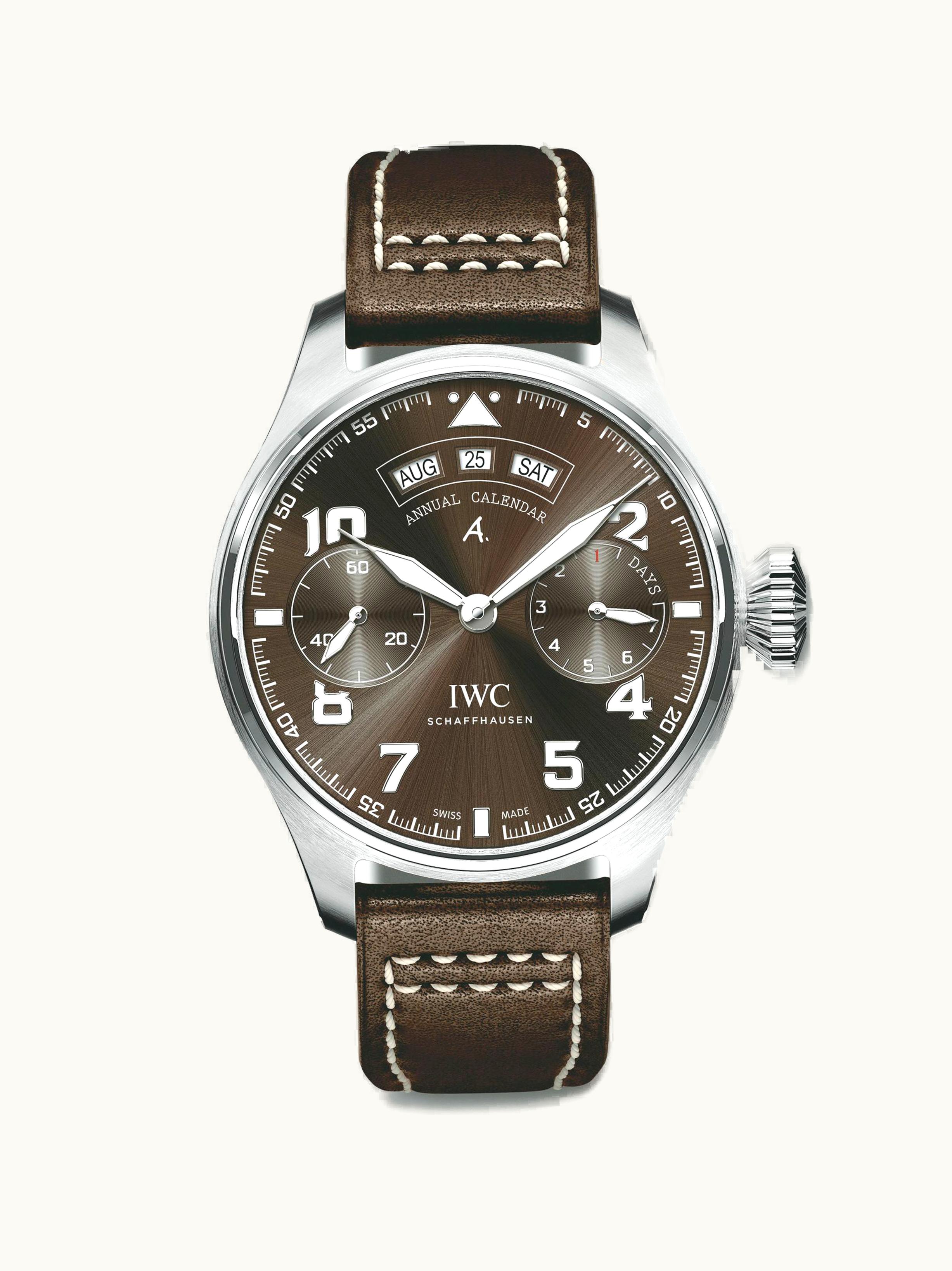 IWC Big Pilot’s Watch Annual Calendar Edition “Antoine de Saint Exupéry” White Gold