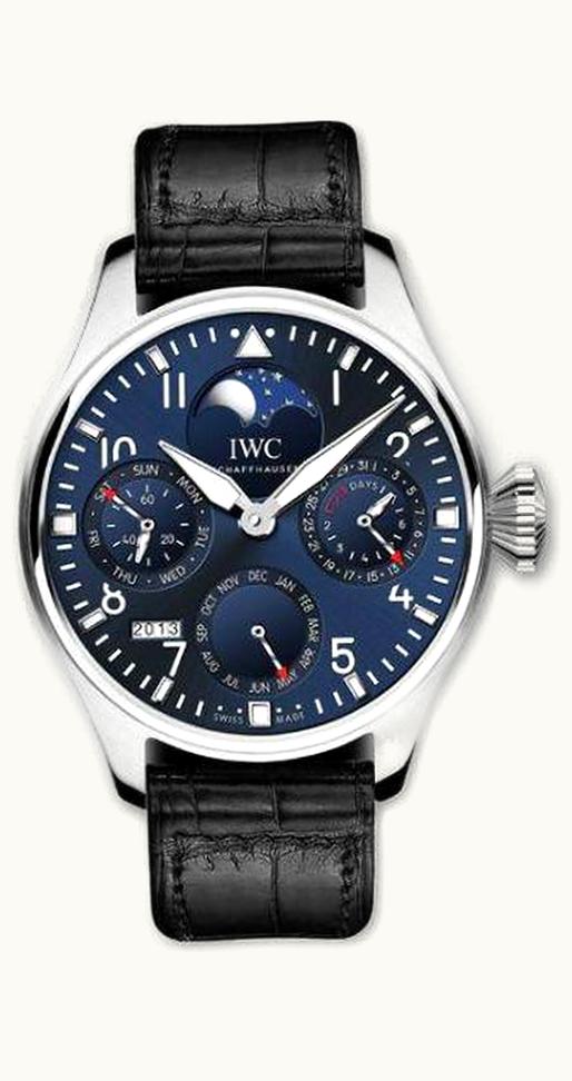 IWC Big Pilot Perpetual Calendar Laureus Charity Night Zürich 2014