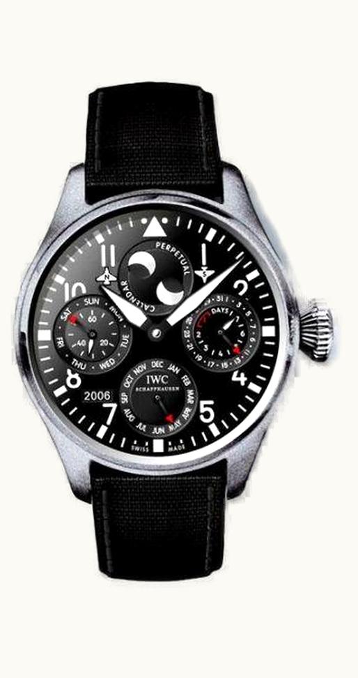 IWC Big Pilot Perpetual Calendar Titanium / Black / Cellini