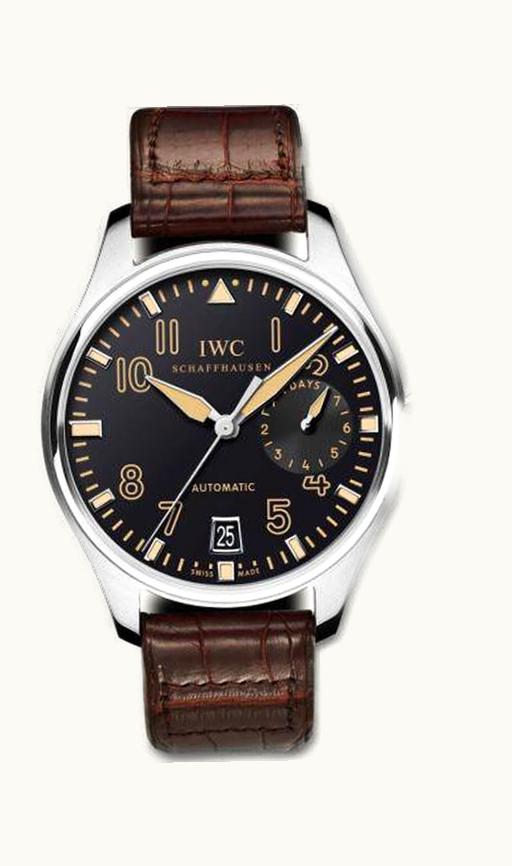 IWC Big Pilot Platinum / Black / Wempe