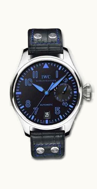 IWC Big Pilot Stainless Steel / Black / Los Angeles