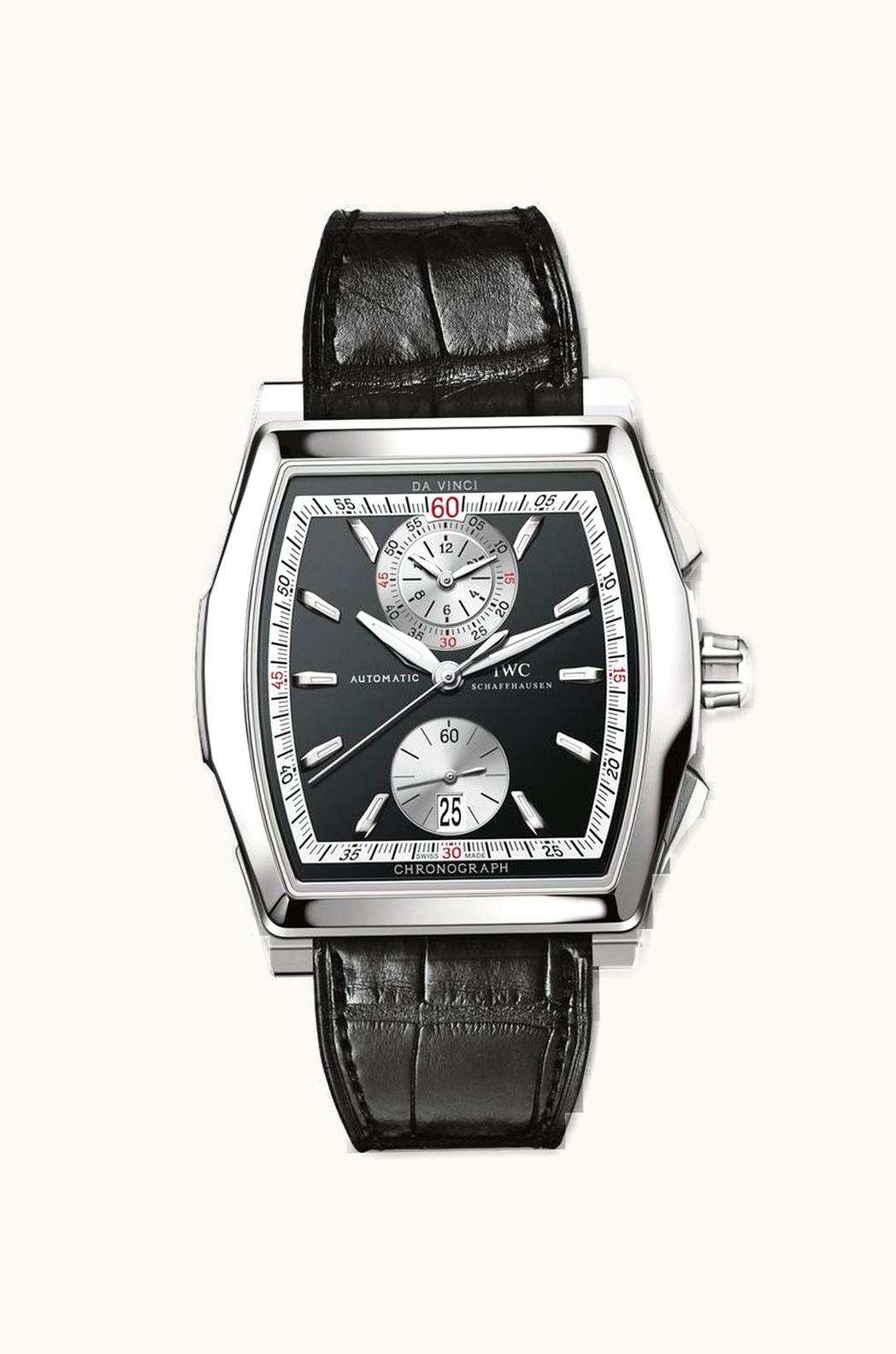 IWC Da Vinci Chronograph Stainless Steel / Black