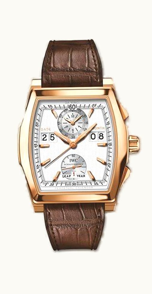 IWC Da Vinci Perpetual Calendar Digital Date-Month Rose Gold