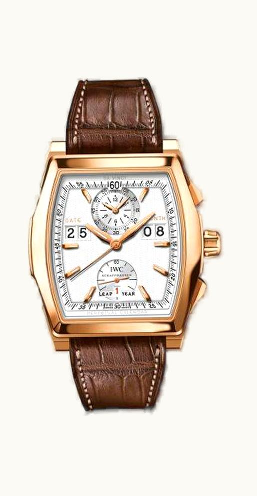 IWC Da Vinci Perpetual Calendar Digital Date-Month Rose Gold