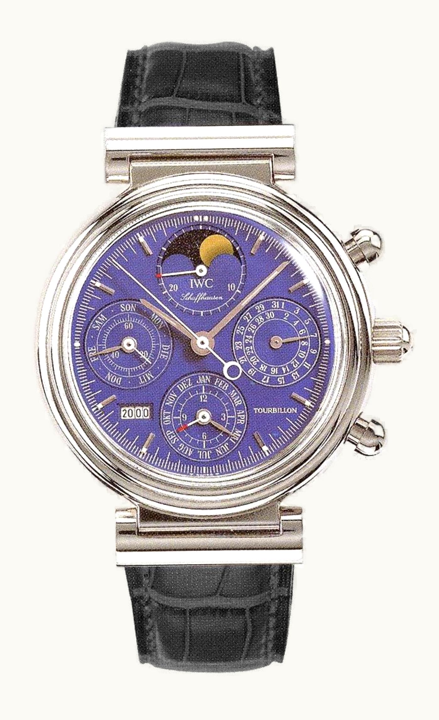 IWC Da Vinci Tourbillon Platinum / English