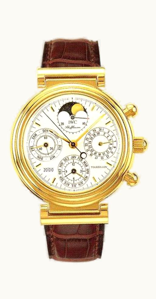 IWC Da Vinci Tourbillon Yellow Gold / English
