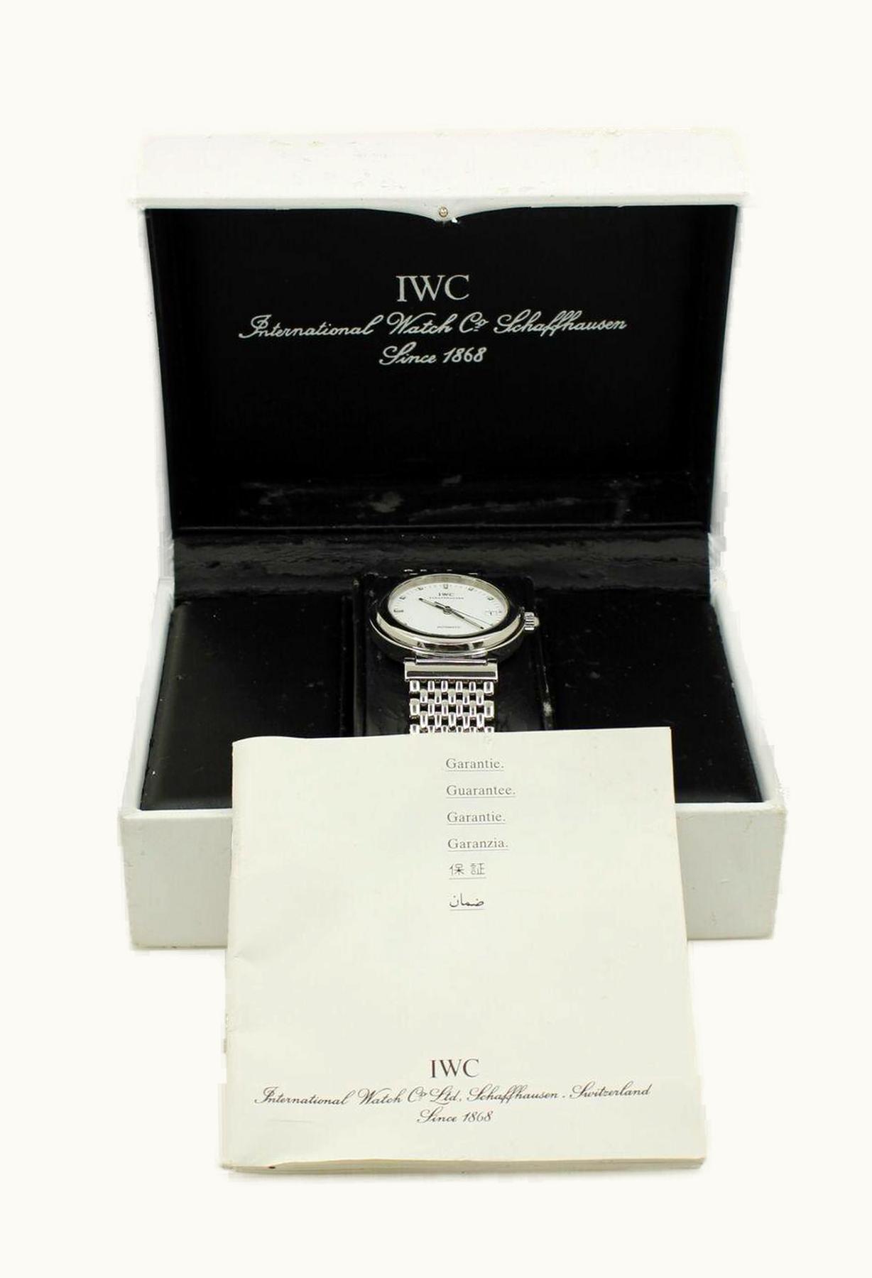 IWC Da Vinci SL Stainless Steel / White / Bracelet