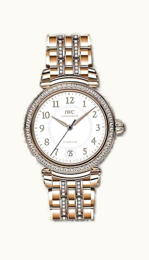 IWC Da Vinci 36 Automatic Red Gold / Diamond / Silver / Bracelet