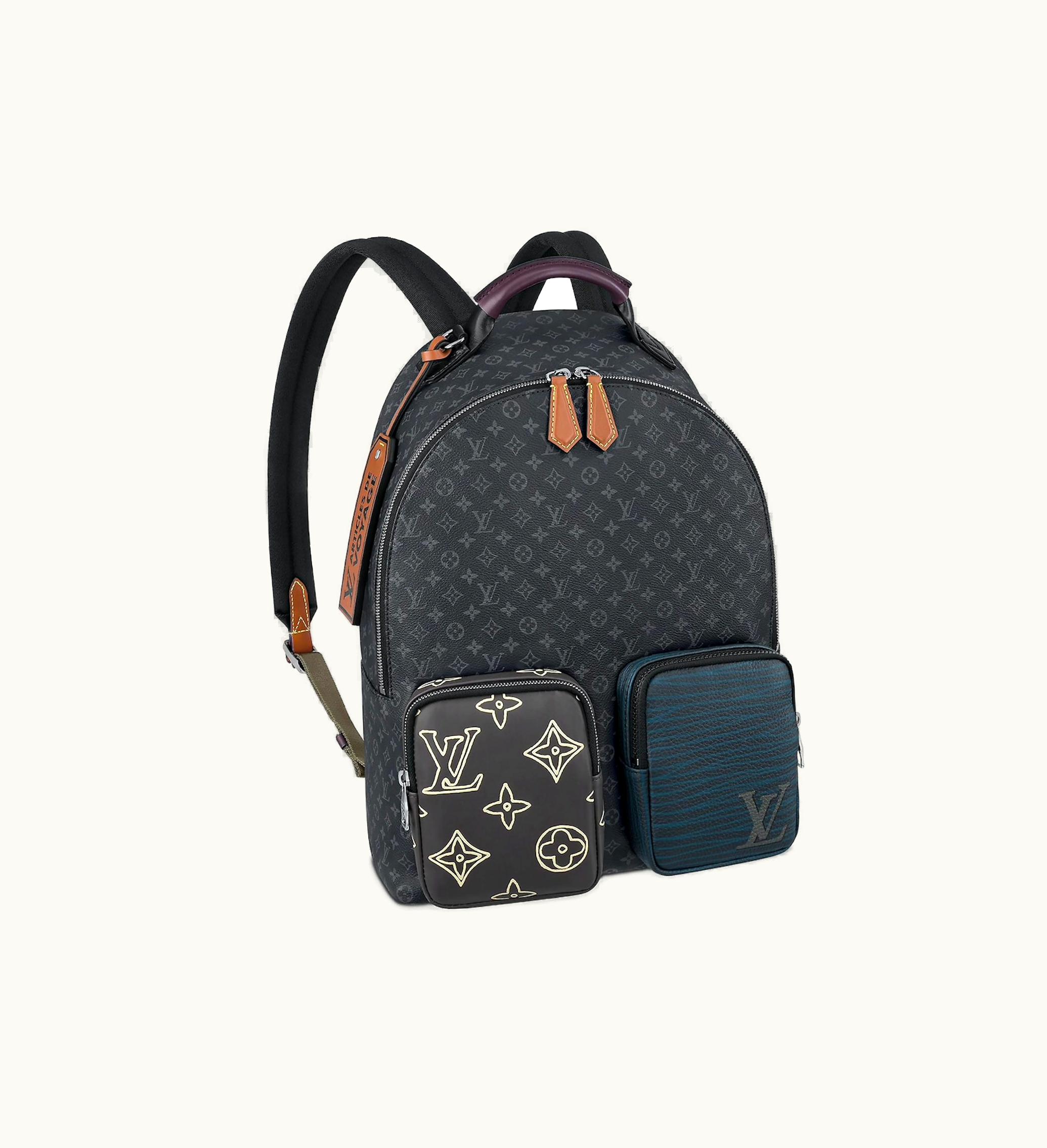 Louis Vuitton Louis Vuitton Backpack Monogram Eclipse Patchwork Multicolor