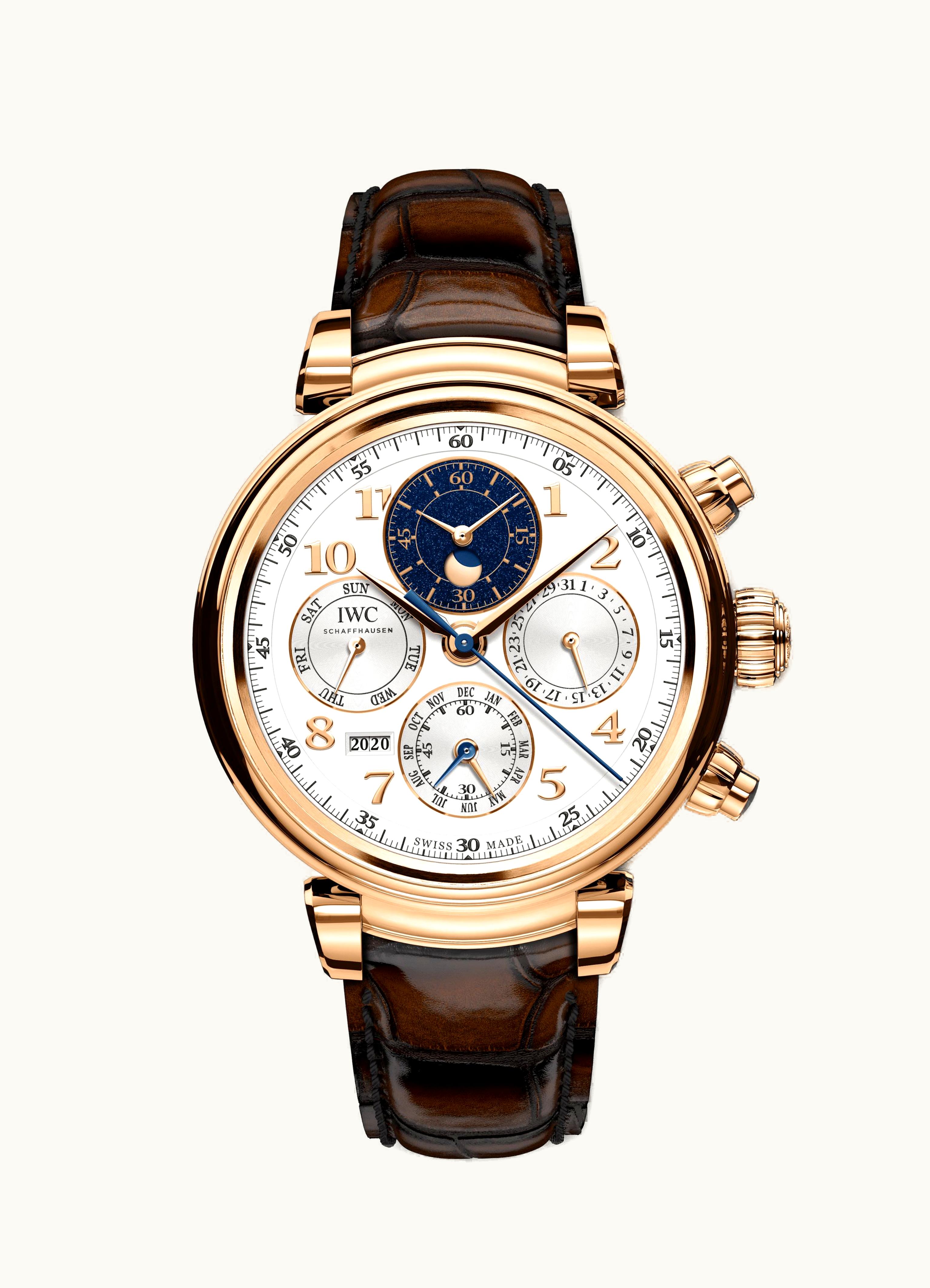 IWC Da Vinci Perpetual Red Gold / Black / 120 Years