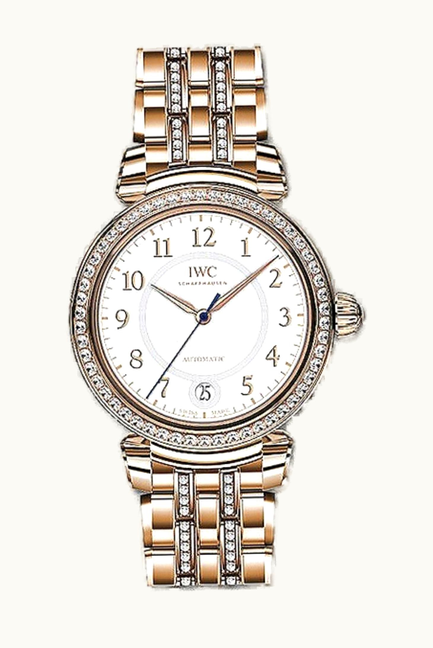 IWC Da Vinci 36 Automatic Red Gold / Diamond / Silver / Bracelet
