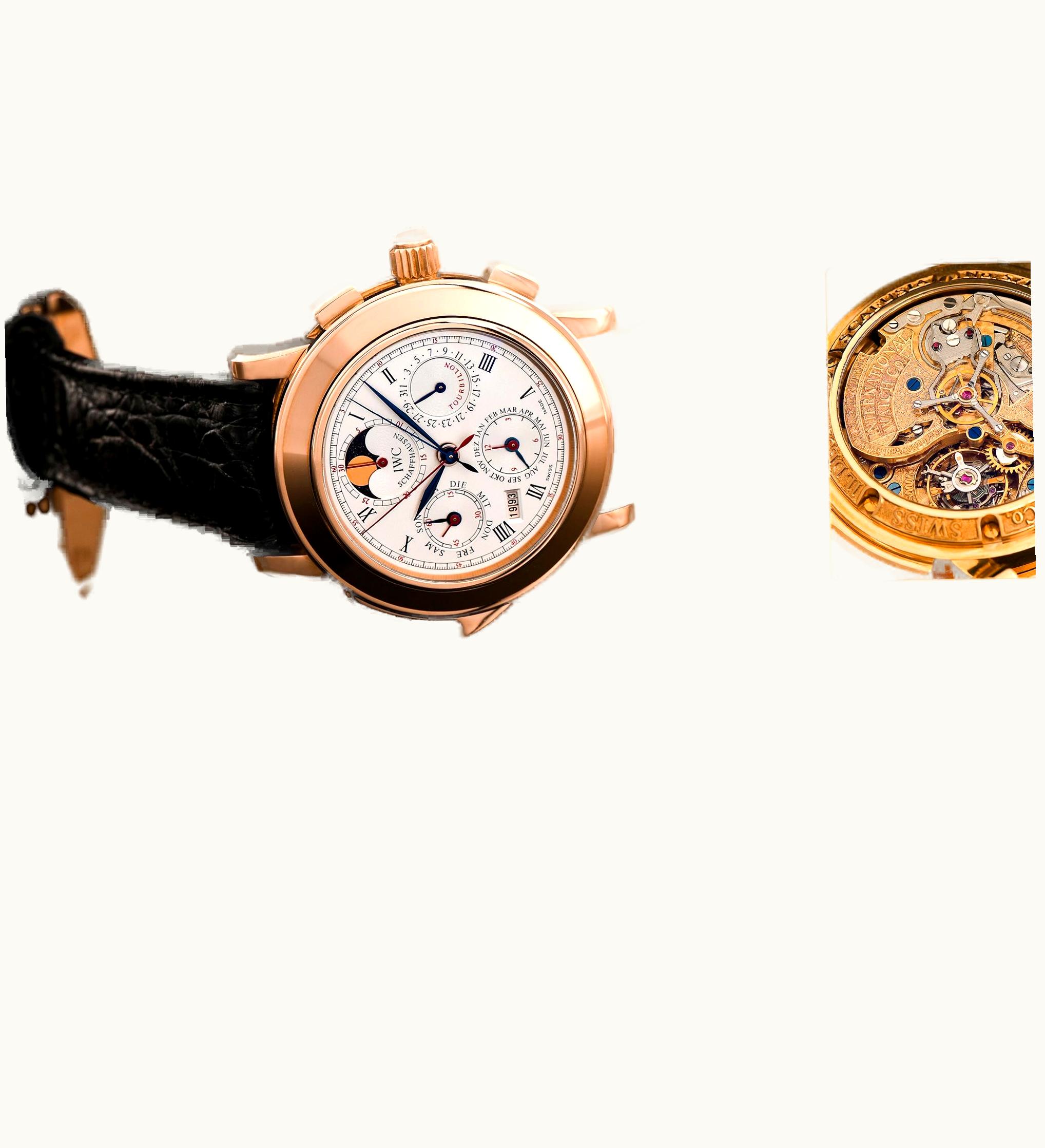 IWC Destriero Scafusia Red Gold / German