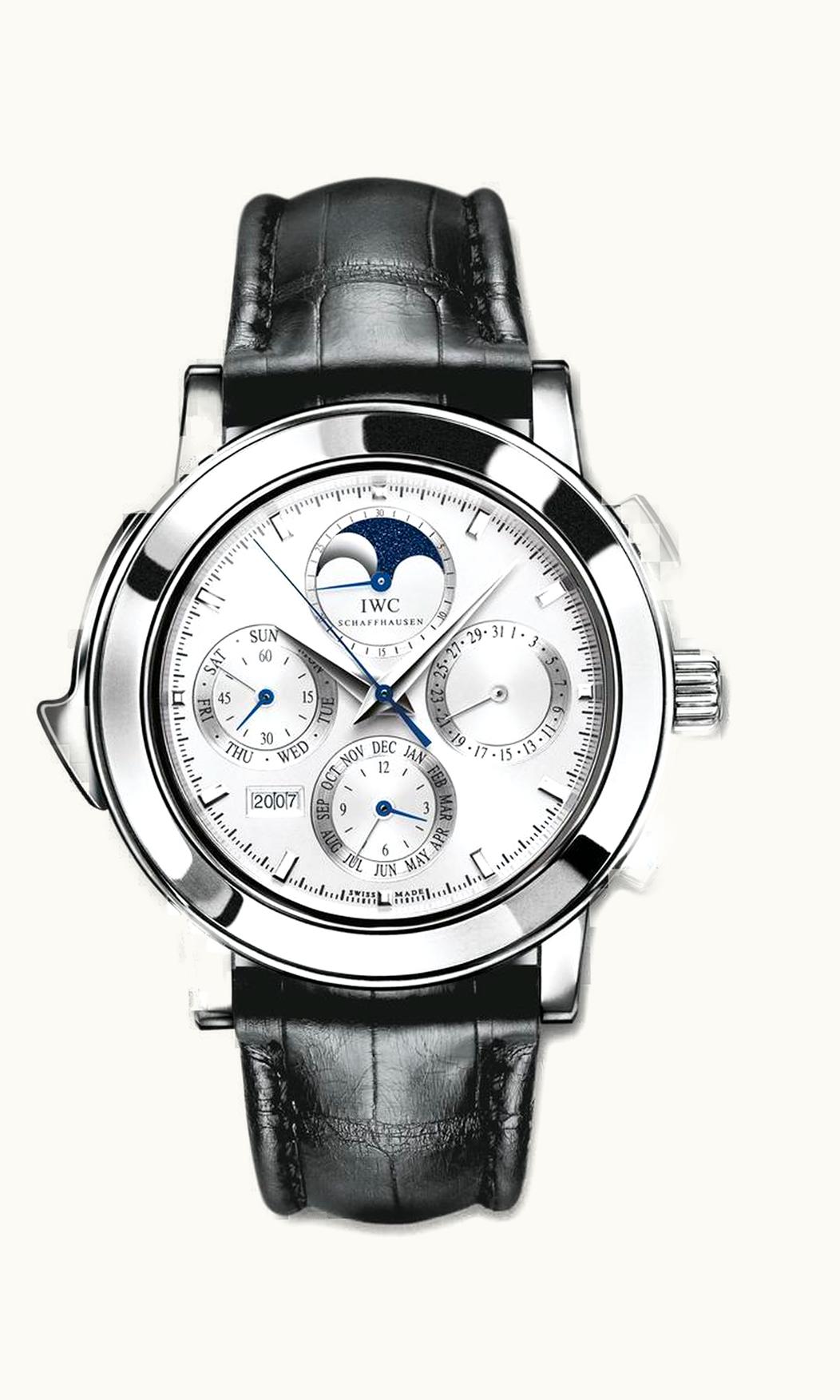 IWC Grande Complication 3770 Platinum / Silver / English