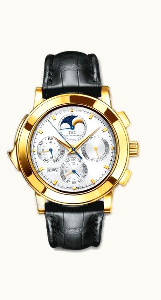 IWC Grande Complication 3770 Yellow Gold / Silver / English