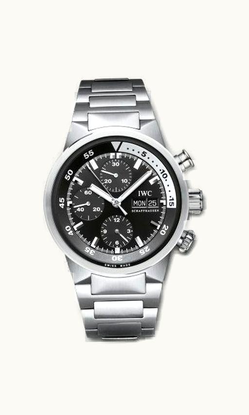 IWC Aquatimer Chrono-Automatic Stainless Steel / Black / Bracelet