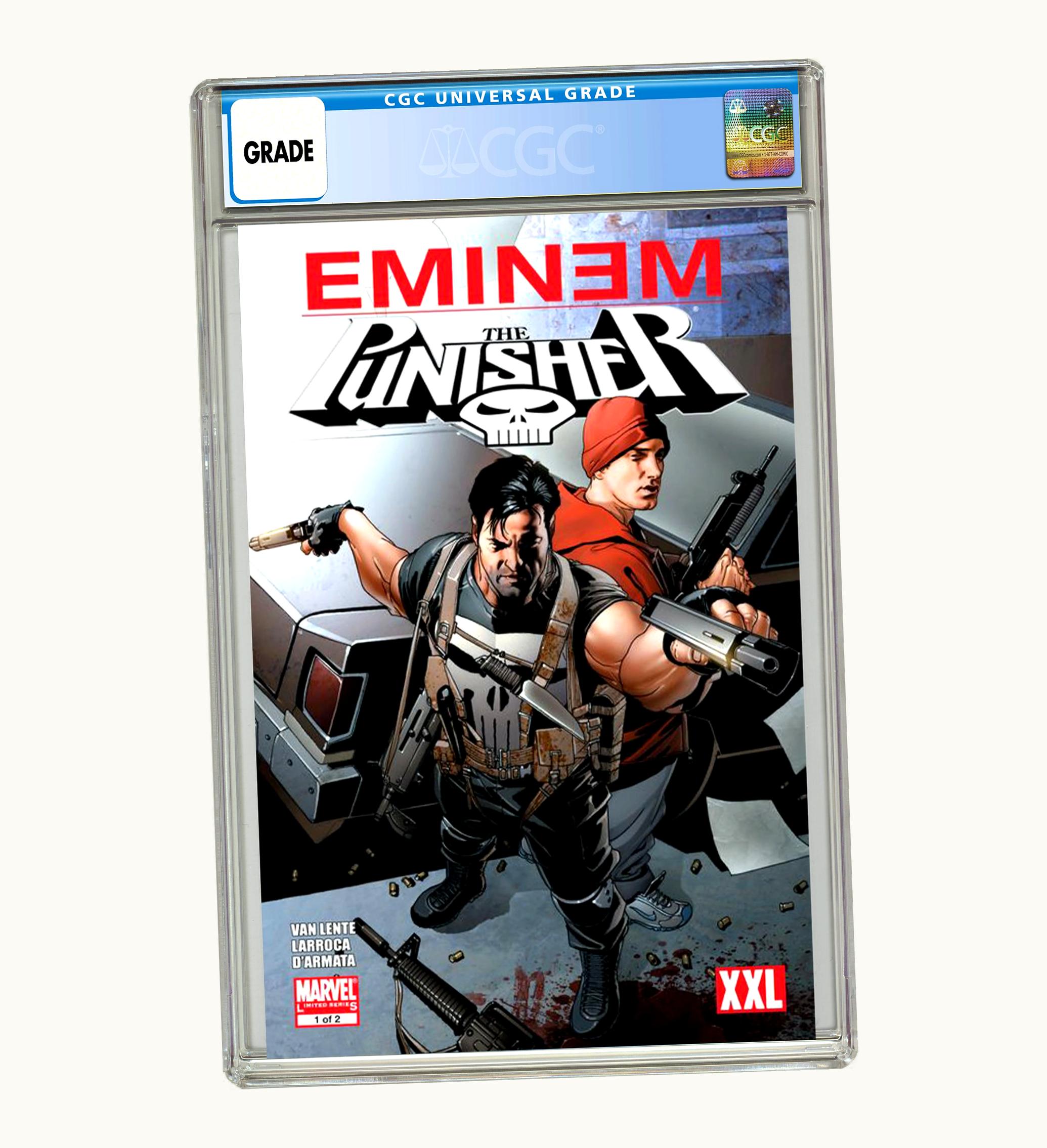 Marvel Marvel Eminem Punisher Comic Book CGC Graded