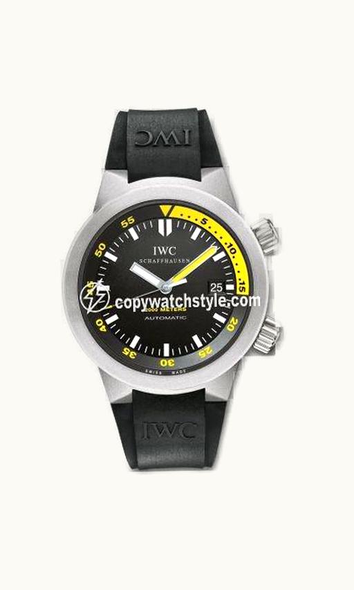 IWC Aquatimer 2000 Titanium / Black / Rubber