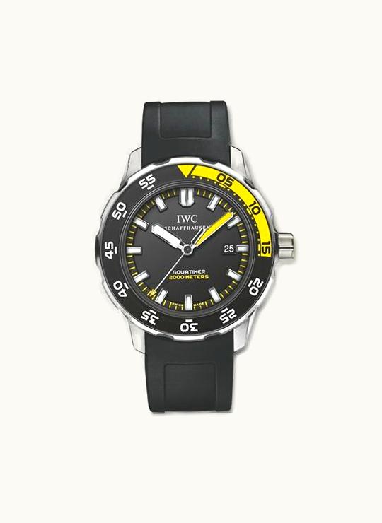 IWC Aquatimer 2000 Stainless Steel / Black / Rubber