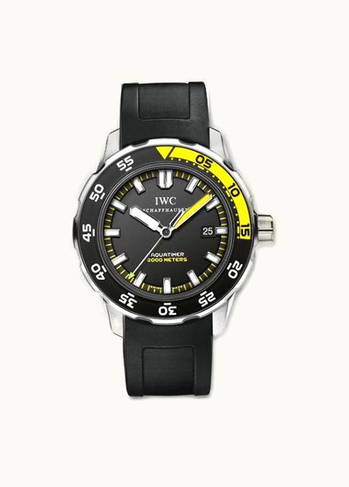 IWC Aquatimer 2000 Stainless Steel / Black / Rubber