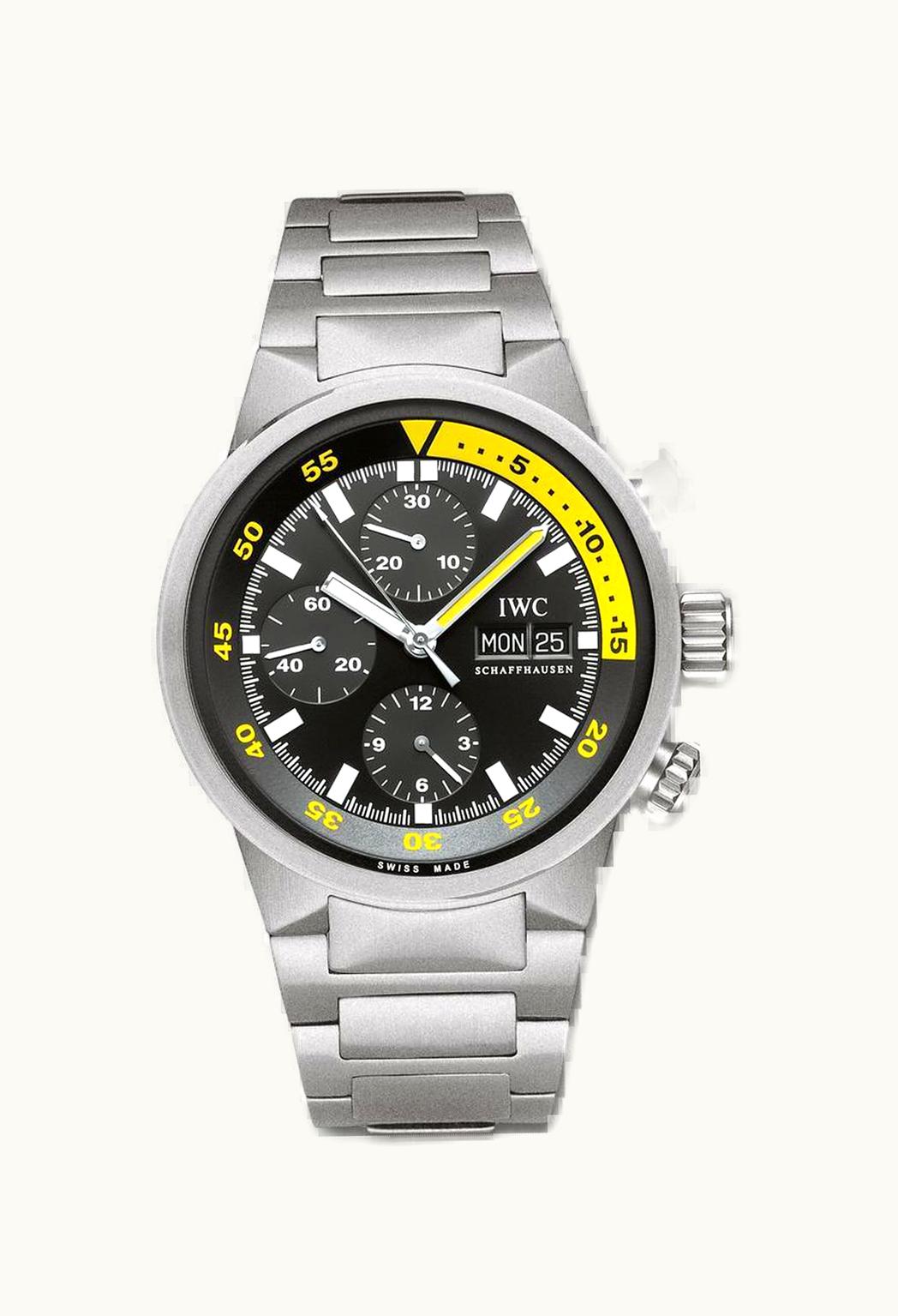 IWC Aquatimer Chrono-Automatic Titanium / Black / Bracelet