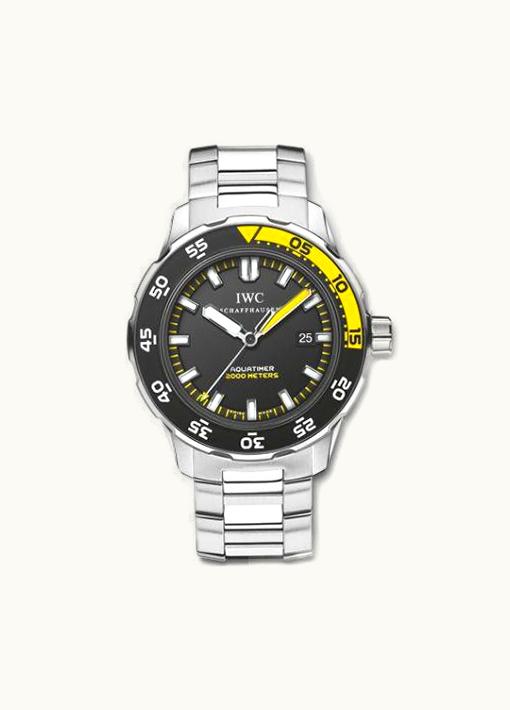 IWC Aquatimer 2000 Stainless Steel / Black / Bracelet