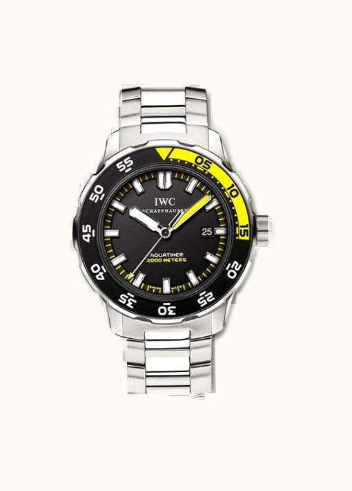 IWC Aquatimer 2000 Stainless Steel / Black / Bracelet