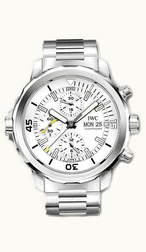IWC Aquatimer Chronograph Stainless Steel / Silver / Bracelet