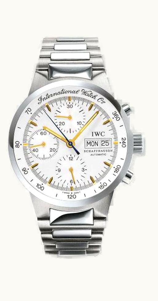 IWC GST Chronograph Automatic Stainless Steel / Silver / German
