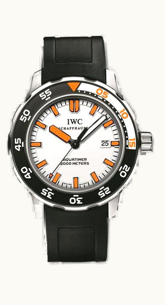 IWC Aquatimer 2000 Stainless Steel / White / Rubber