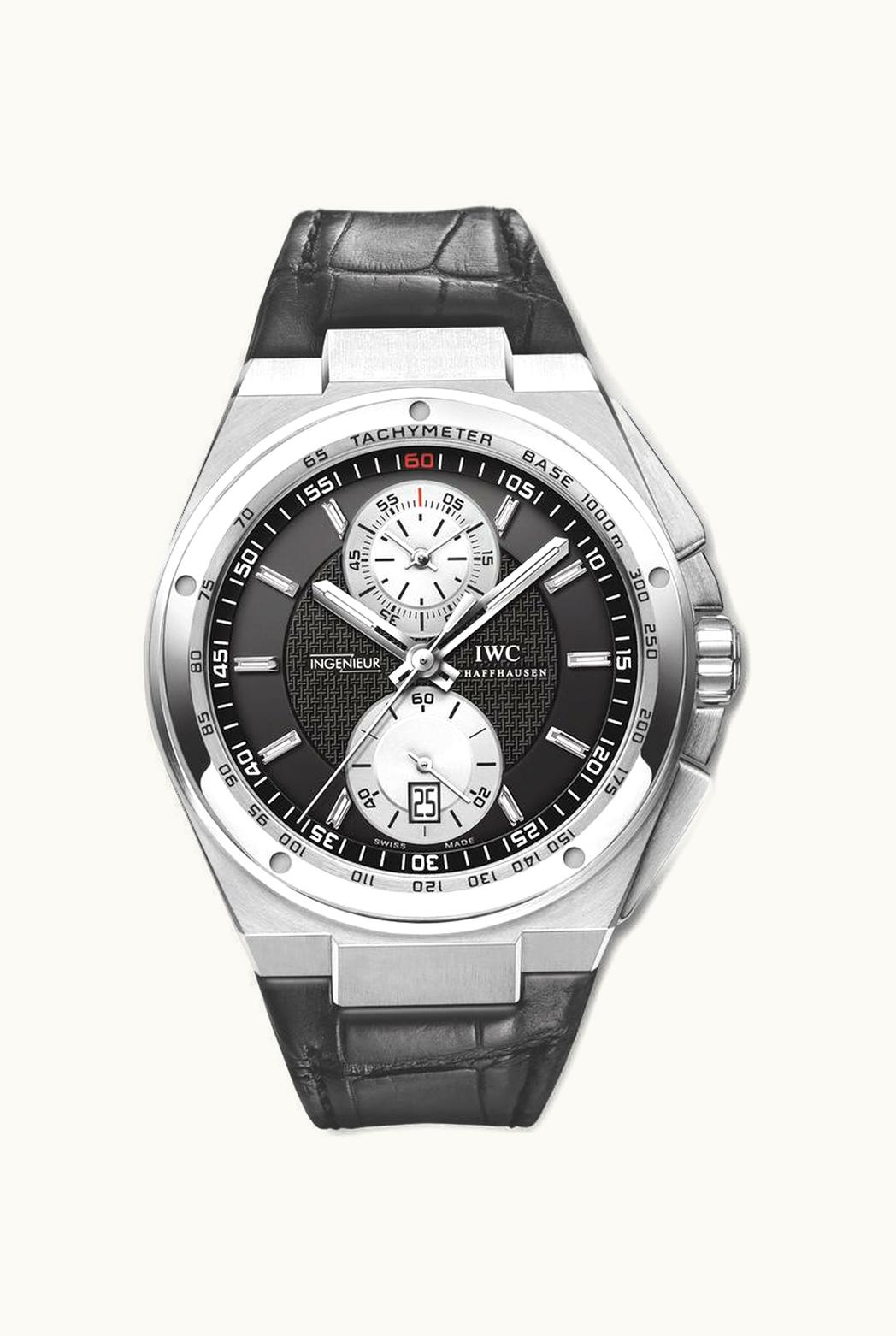 IWC Big Ingenieur Chronograph Steel / Black / Strap