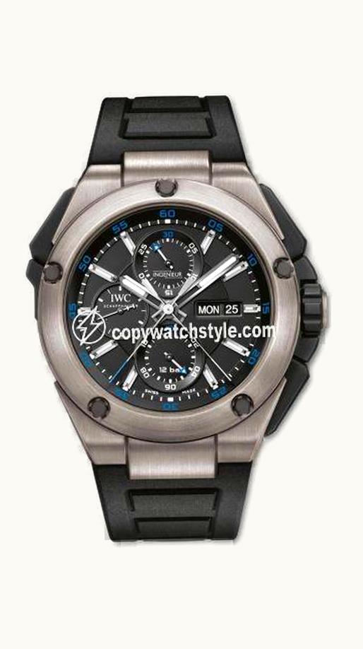 IWC Ingenieur Double Chronograph Titanium / Black