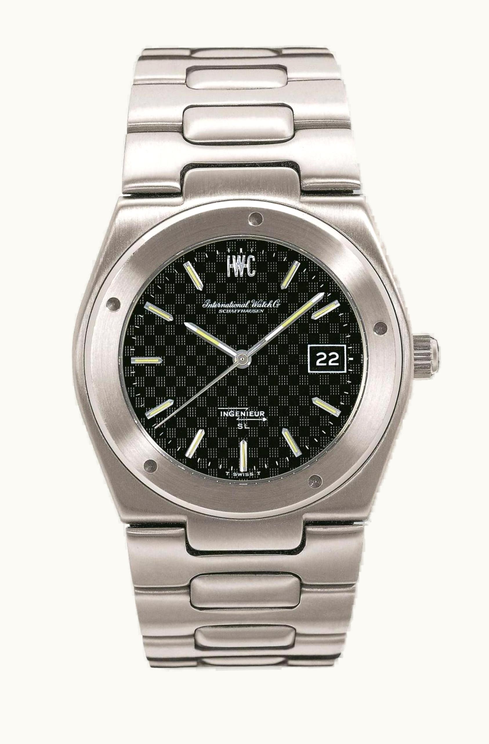 IWC Ingenieur SL Jumbo Stainless Steel / Black