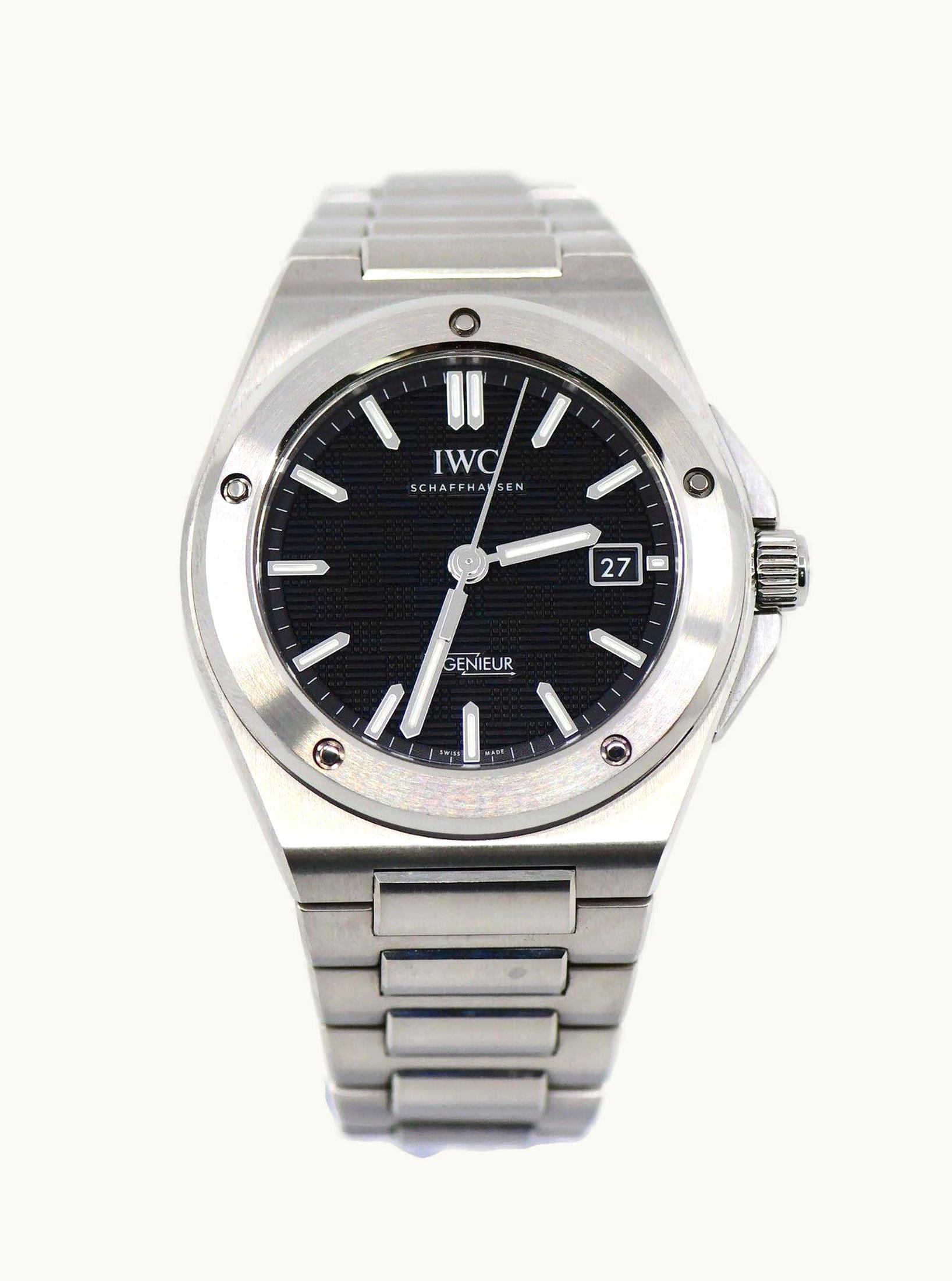IWC Ingenieur Automatic 40 Stainless Steel / Black