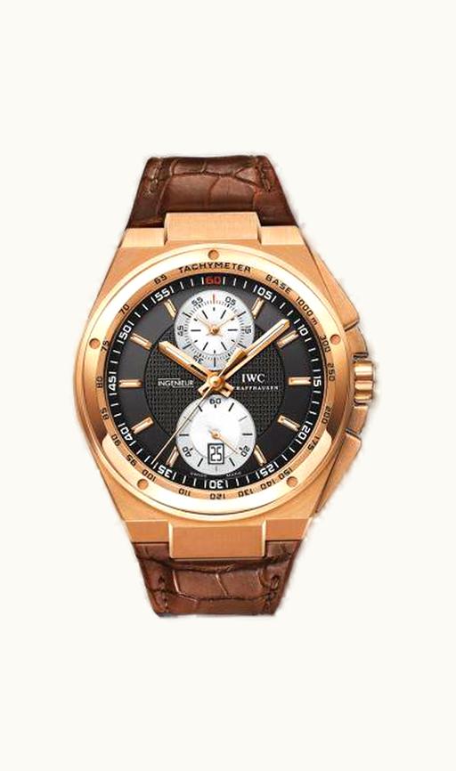 IWC Big Ingenieur Chronograph Rose Gold / Black / Strap