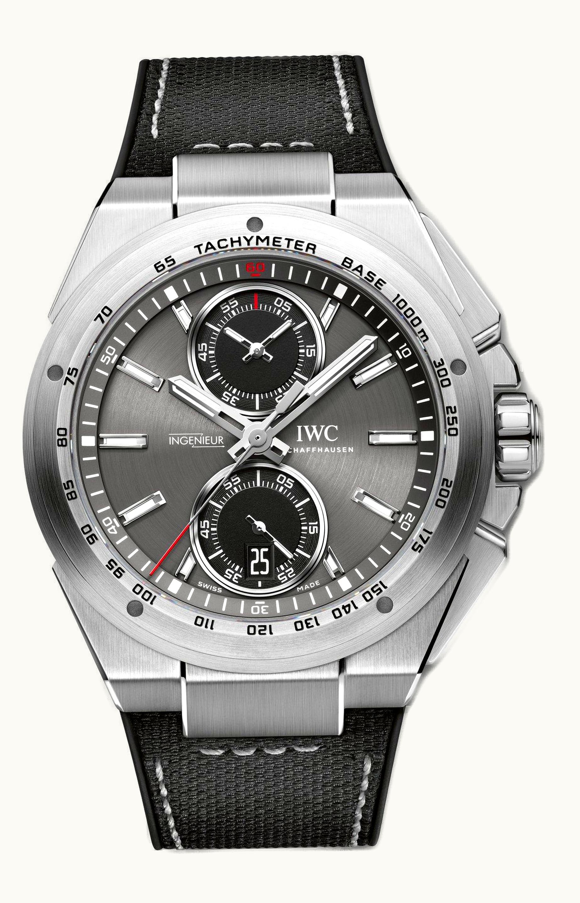 IWC Ingenieur Chronograph Racer Ardoise / Strap