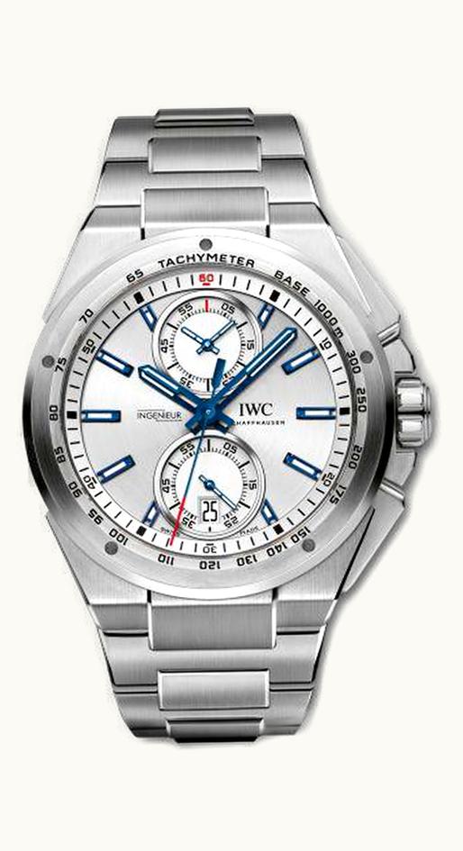 IWC Ingenieur Chronograph Racer Silver / Bracelet