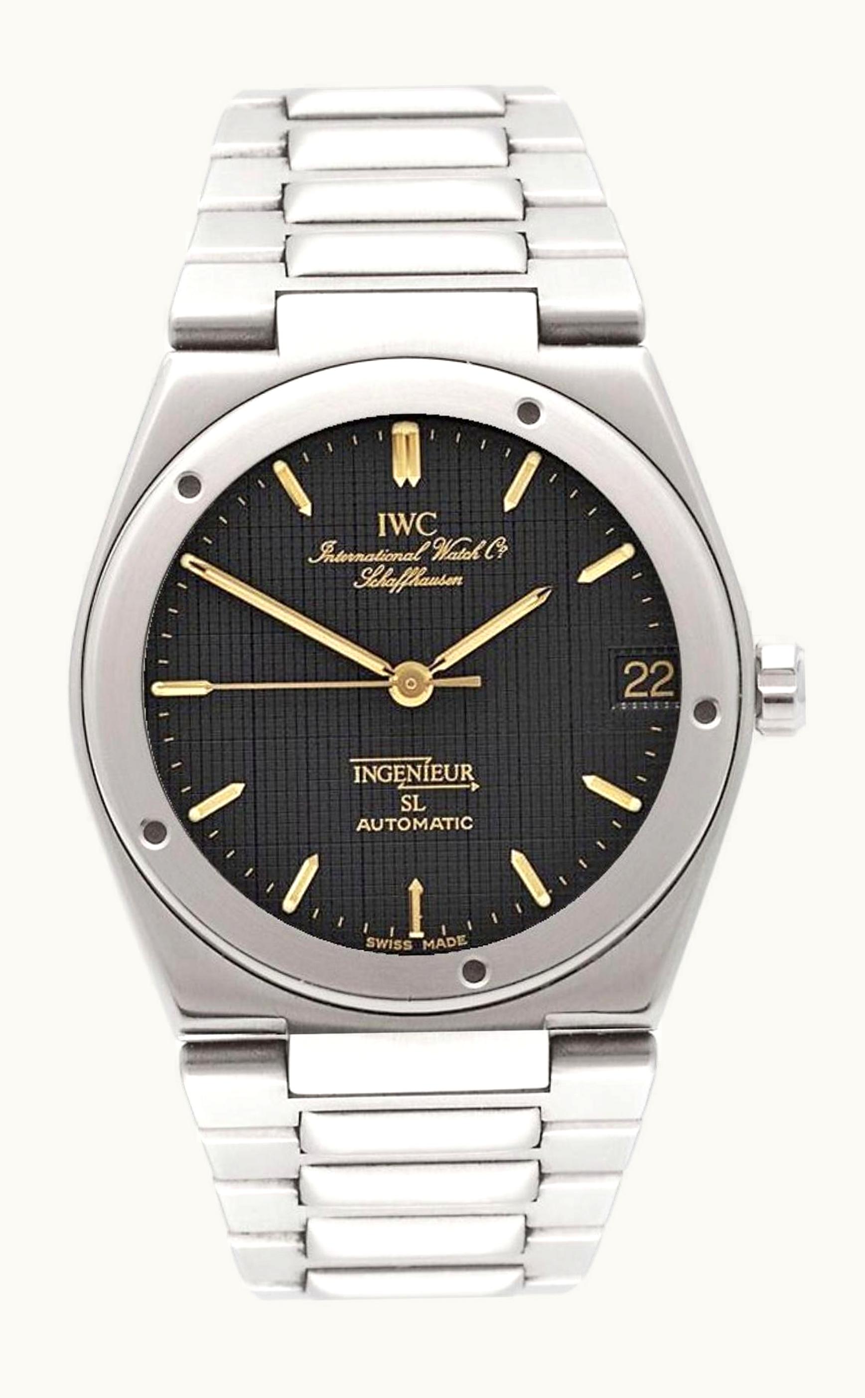 IWC Ingenieur SL Automatic Stainless Steel / Black / Bracelet