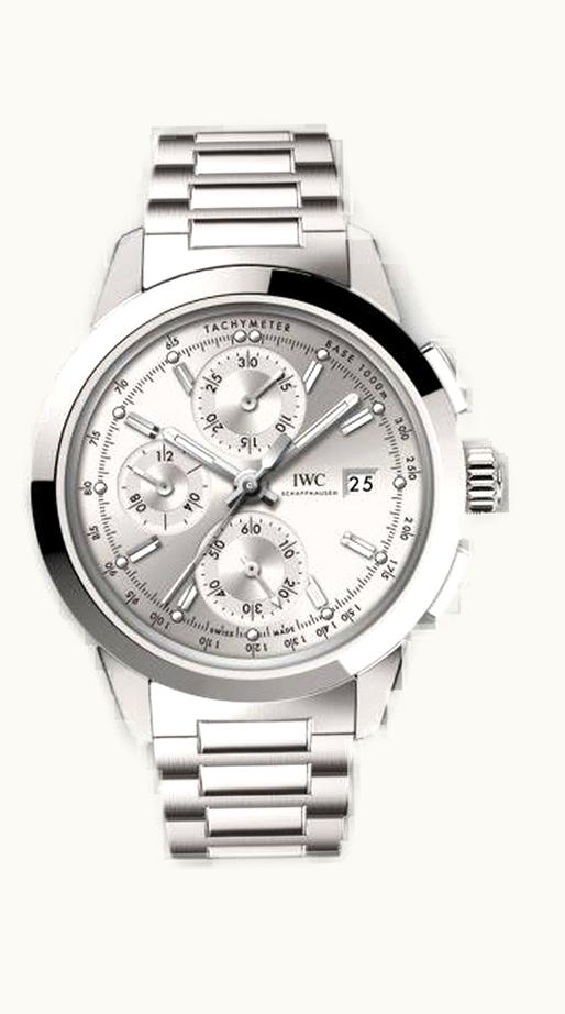 IWC Ingenieur Chronograph Custom Stainless Steel / Silver-Rhodium / Bracelet