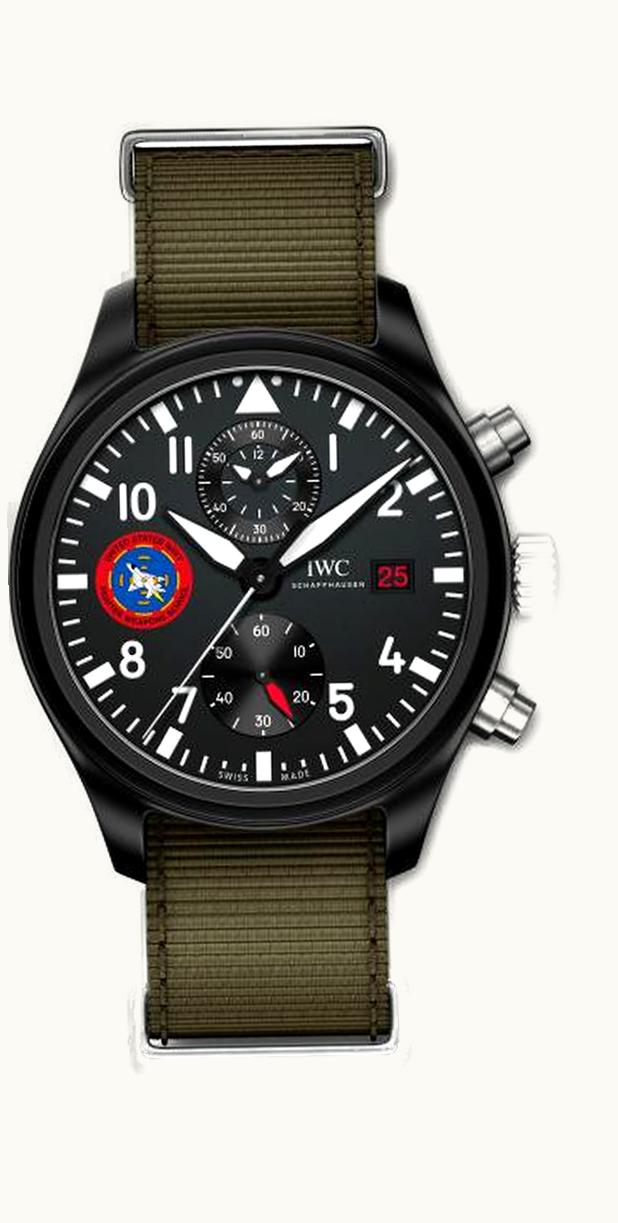 IWC Pilot’s Watch Top Gun Chronograph Strike Fighter Tactics Instructor