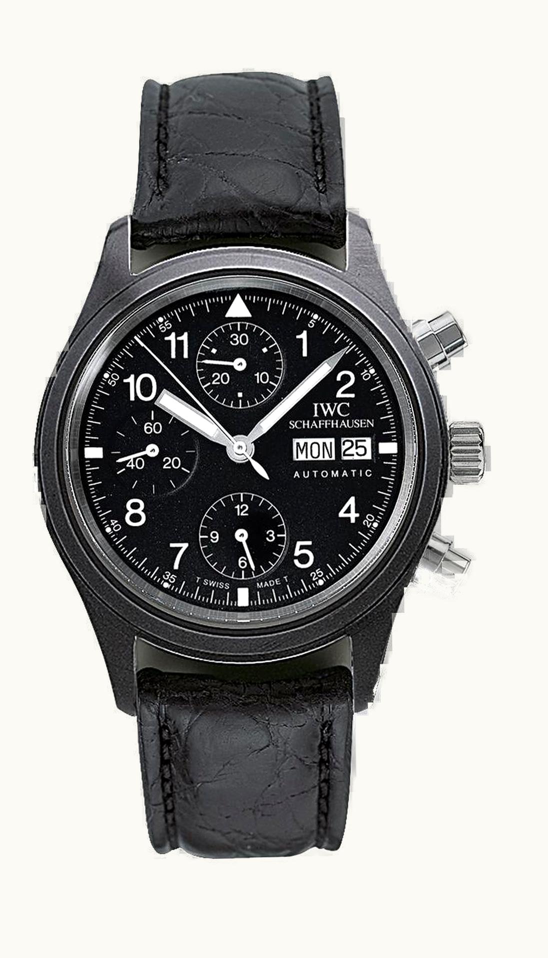 IWC Pilot's Watch Chronograph Ceramic / English / Strap
