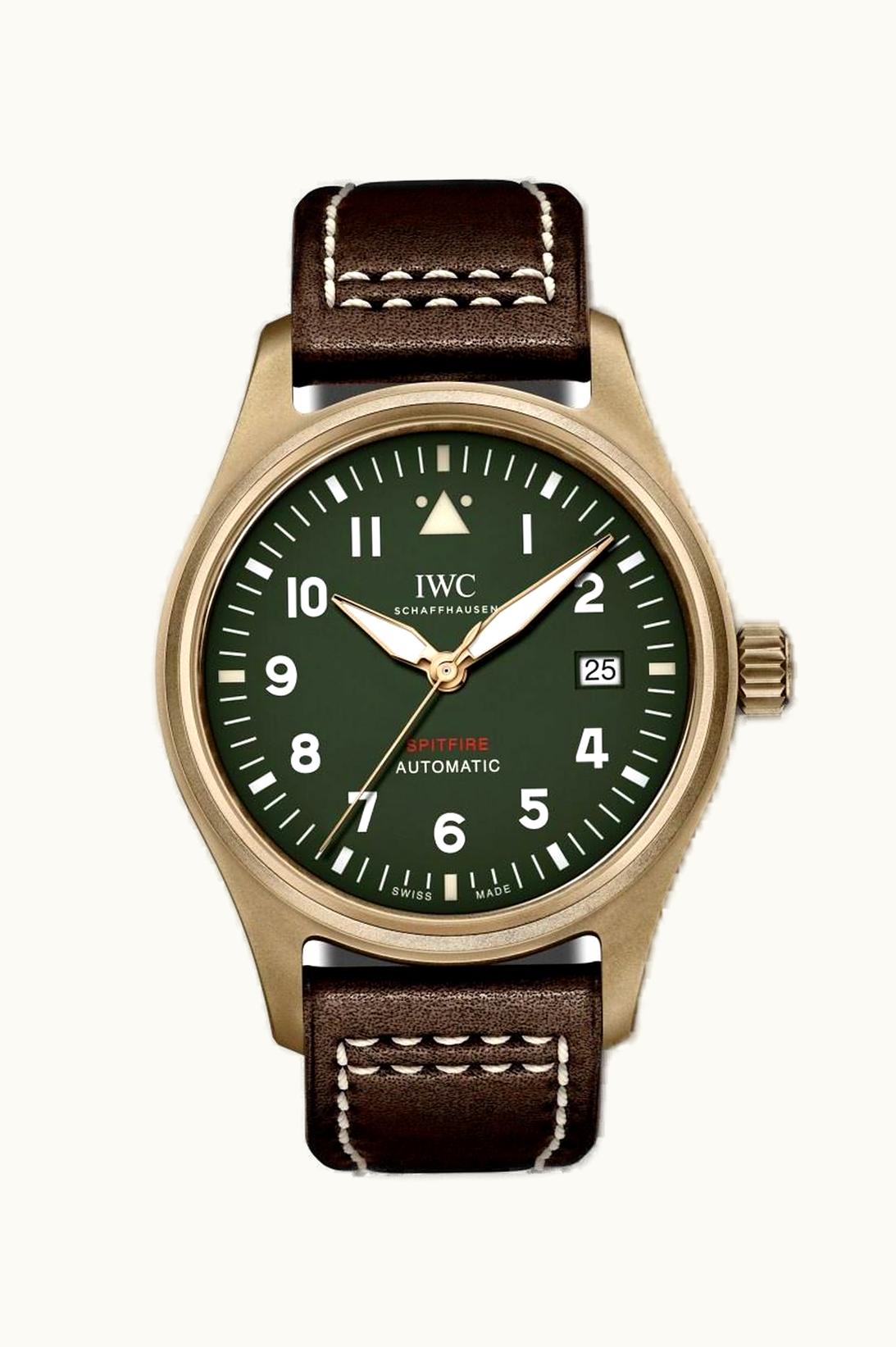 IWC Pilot's Watch Automatic Spitfire Bronze / Green