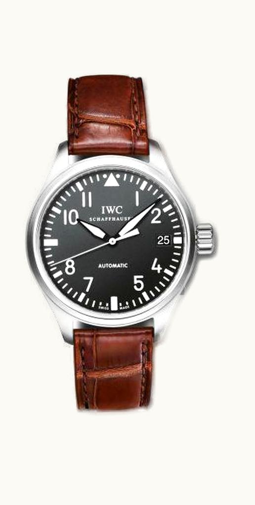 IWC Pilot's Watch Midsize / Brown Alligator