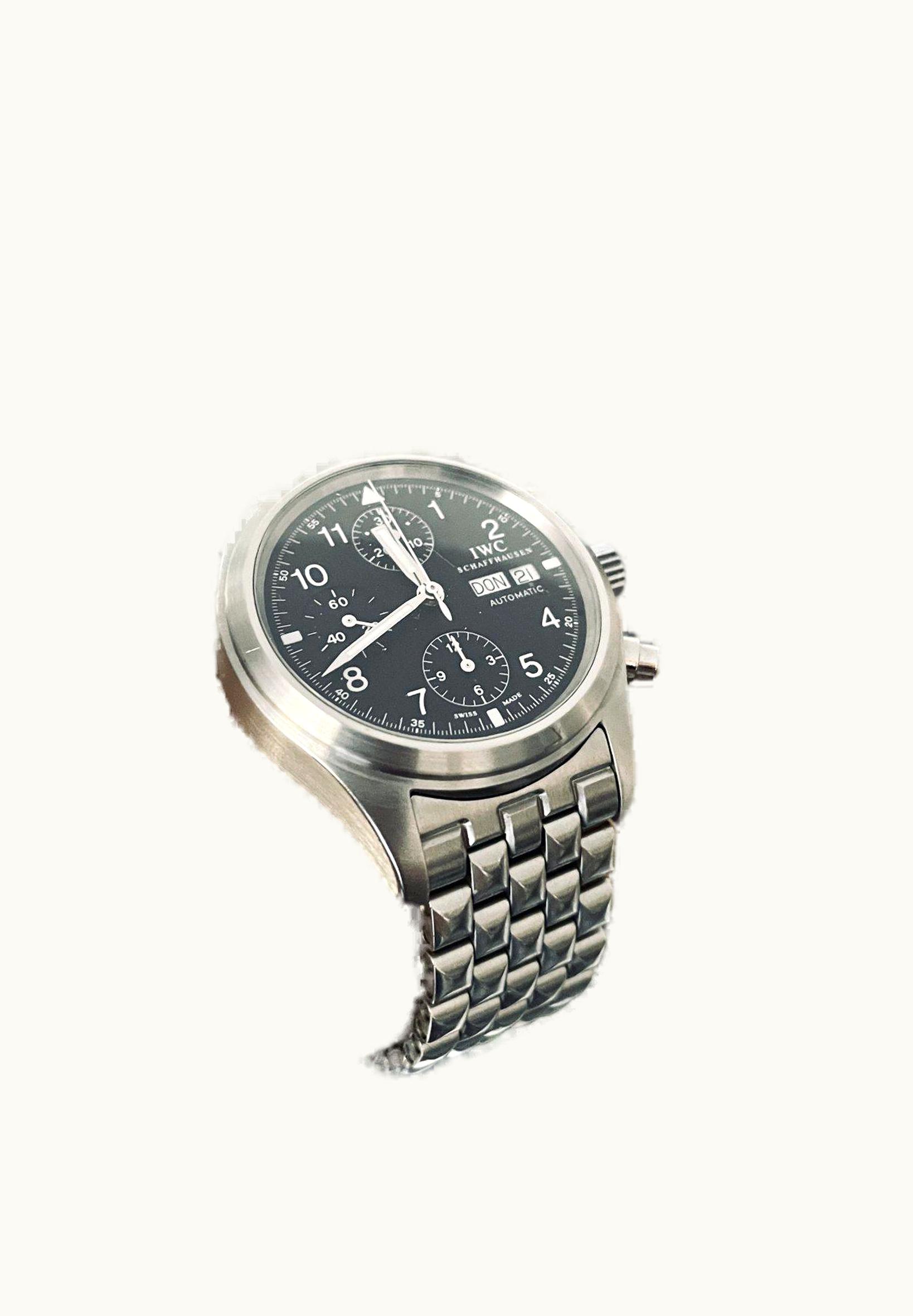 IWC Pilot's Watch Chronograph Stainless Steel / Le Petit Prince / Bracelet
