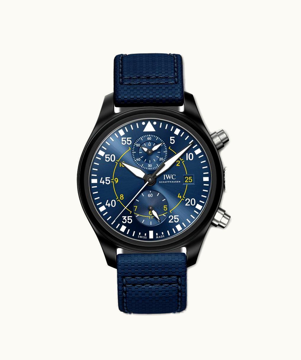 IWC Pilot’s Watch Top Gun Chronograph Blue Angels
