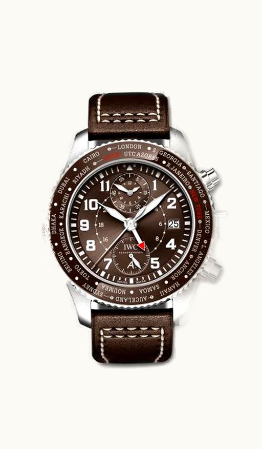 IWC Pilot’s Watch Timezoner Chronograph 80 Years Flight to New York