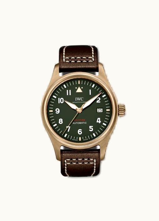 IWC Pilot's Watch Automatic Spitfire Bronze / Green