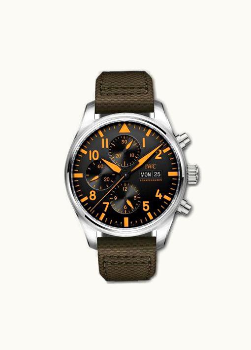 IWC Pilot's Watch Chronograph Orange Storm