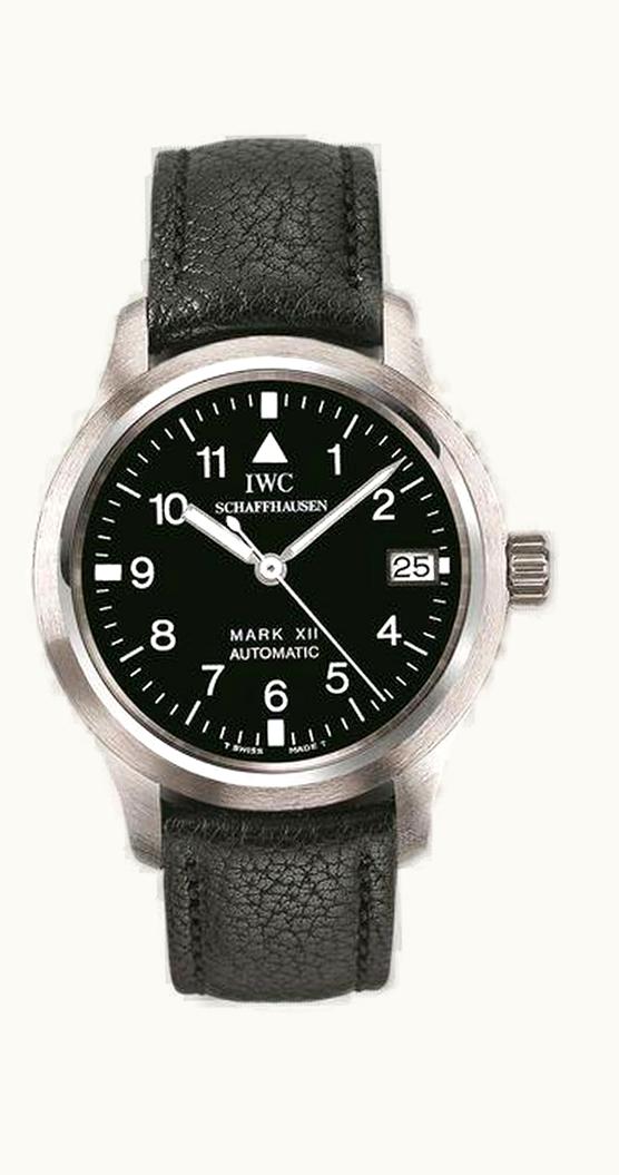 IWC Pilot's Watch Mark XII Stainless Steel / Black / Cathay Pacific